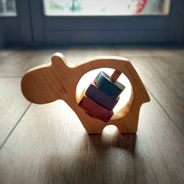 Hippo rattle