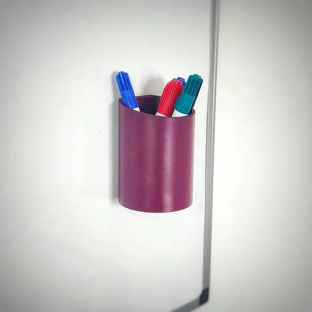 Magnetic whiteboard markers holder