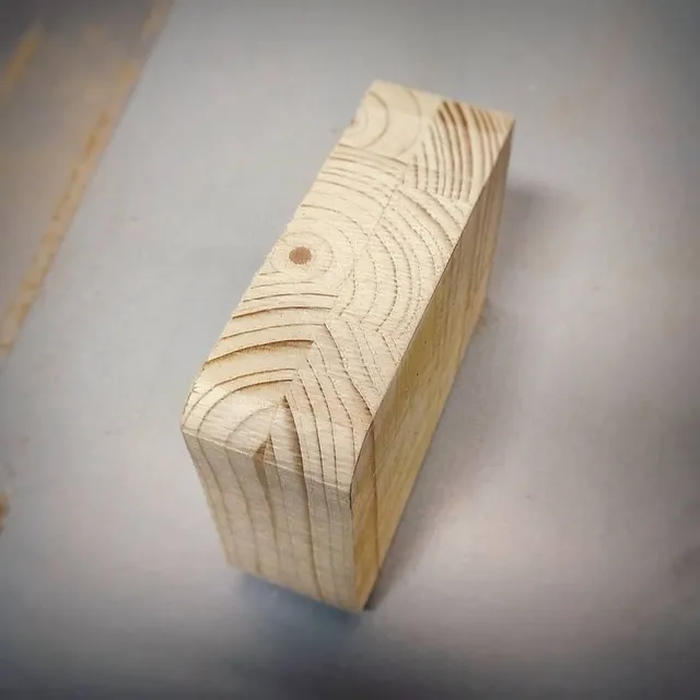 3D print + wood amplifier support