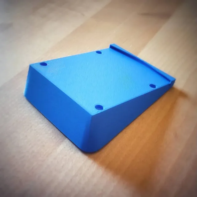 3D print + wood amplifier support