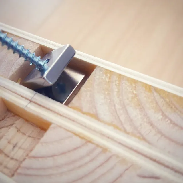 Magnetic shelves